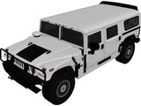 Hummer H1 Alpha 3D Model preview