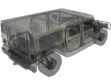 Hummer H1 Alpha 3D Model