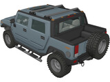 Hummer H2 3D Model