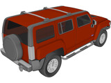 Hummer H3 3D Model