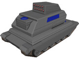 Hunter Support Tank 3D Model preview