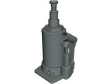 Hydraulic Jack 3D Model preview