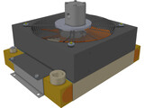 Hydraulic Oil Cooler 3D Model