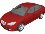 Hyundai Elantra (2008) 3D Model preview