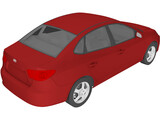 Hyundai Elantra (2008) 3D Model