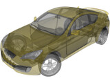 Hyundai Genesis Coupe 3D Model