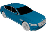Hyundai Genesis G80 Electrified (2020) 3D Model