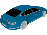 Hyundai Genesis G80 Electrified (2020) 3D Model
