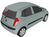 Hyundai i10 (2009) 3D Model