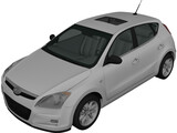 Hyundai i30 (2010) 3D Model preview