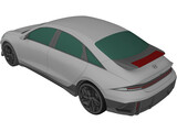 Hyundai IONIQ 6 3D Model
