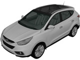 Hyundai ix35 (2011) 3D Model preview