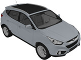 Hyundai ix35 (2011) 3D Model