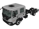 Hyundai Pavise DoubleCab (2019) 3D Model preview