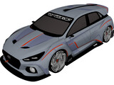 Hyundai RN30 Concept 3D Model preview