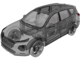 Hyundai Santa Fe (2019) 3D Model