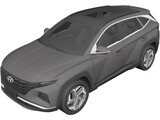 Hyundai Tucson (2021) 3D Model preview