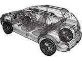 Hyundai Tucson V6 (2005) 3D Model