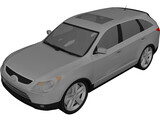 Hyundai Veracruz (2008) 3D Model preview