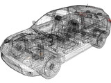 Hyundai Veracruz (2008) 3D Model