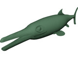 Ictiosaurus 3D Model preview