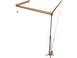 IGO 50 Self Erecting Tower Crane 3D Model