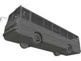 Ikarus 260 GVM Trolleybus 3D Model