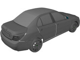 IKCO Dena 3D Model