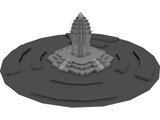 Independence Monument (Cambodia) 3D Model preview