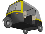 India City Car 3D Model
