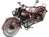 Indian Chief 348 3D Model