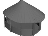 Indian Hut 3D Model preview