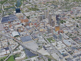 Indianapolis City, IN, USA (2022) 3D Model preview
