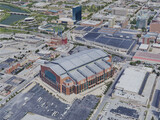 Indianapolis City, IN, USA (2022) 3D Model