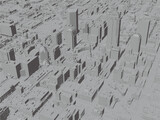 Indianapolis City, IN, USA (2022) 3D Model