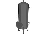 Industrial Air Receiver 3D Model