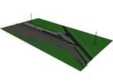 Industrial Base 3D Model preview