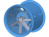 Industrial Fan 3D Model