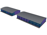 Industrial Units 3D Model preview