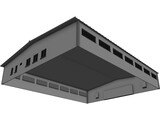 Industrial Warehouse 3D Model