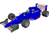 Indy Car 3D Model preview