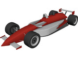 Indy Car 3D Model preview