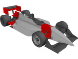 Indy Car 3D Model