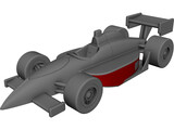 Indy Race Car 3D Model preview