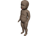 Infant 3D Model preview