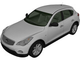Infiniti EX 30d (2009) 3D Model preview