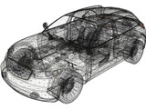 Infiniti FX45 3D Model
