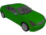 Infiniti G35 Coupe (2007) 3D Model