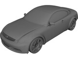 Infiniti G35 3D Model preview