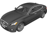Infiniti M56S 3D Model preview